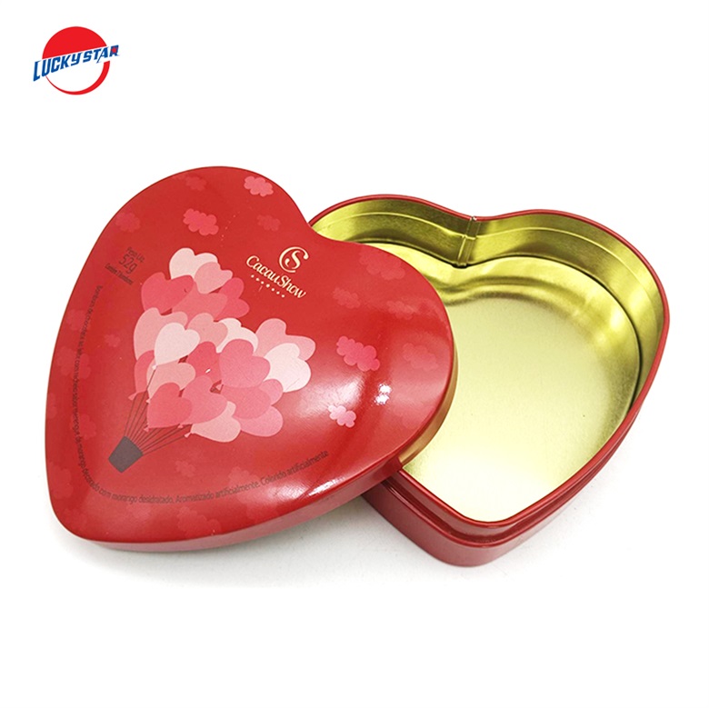 heart tin box(medium)
